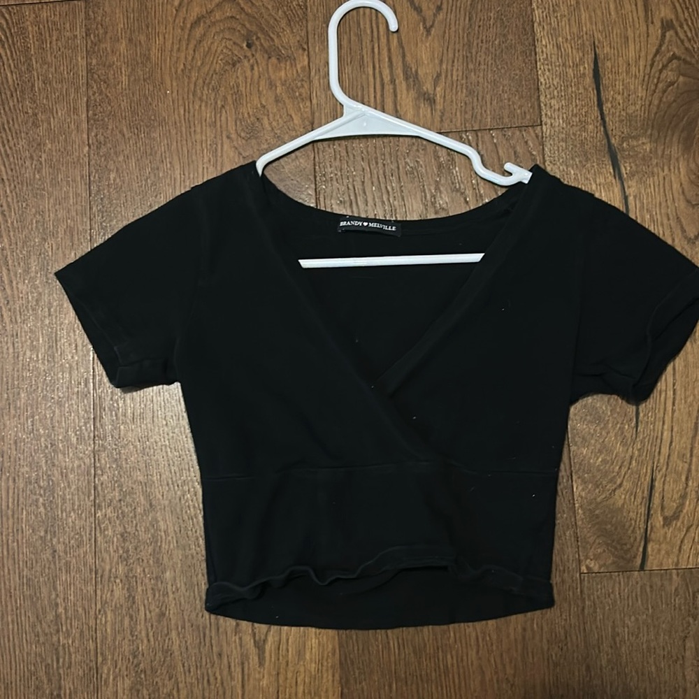 Brandy Melville cross cross top